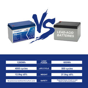 Batería de Iones de Litio 12v 7ah 40ah 50ah 100ah 200ah Bms Lifepo4 Paquete de Baterías de Iones de Litio Almacenamiento Solar Baterías de Iones de Litio <span class=keywords><strong>en</strong></span> <span class=keywords><strong>Venta</strong></span> - Product Image 4