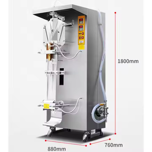 เครื่องบรรจุและปิดผนึกถุงเครื่องดื่มอัตโนมัติสำหรับน้ำบริสุทธิ์และอิมัลชั่นที่ใช้ในเครื่องบรรจุถุง - Product Image 6
