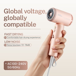 V60 Mini Hair Dryer 100-240V Global Voltage High Speed Ionic Compact Travel Hair Dryer - Product Image 1