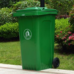 Wheelie Bin Bins Garbage Bin 240 L Households Poubelle Trashcan Wheelie Bin Storage Garbage Bin 240 L Dumpster Bins