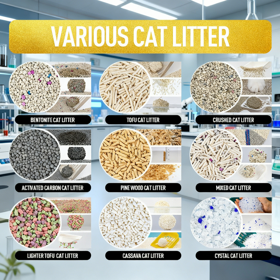 Premium Odor Control Bentonite Cat Litter - Fast Clumping Ball Shaped Pet Litter | OEM/ODM Available