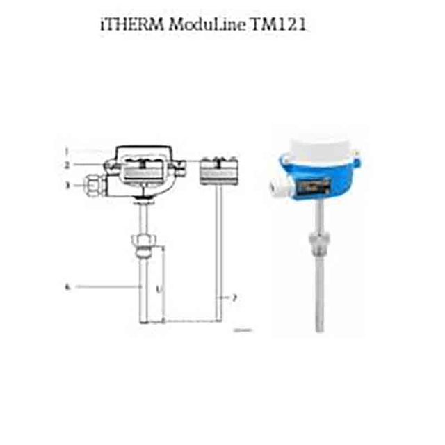 Endress+Hauser Thermometer TM101 RTD TM121 Thermocouple TM131 Temperature Transmitter TMT82TR10