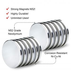מכירות במפעל n/s מוט 25 x15 30 x10 n52 חזק <span class=keywords><strong>neodymium</strong></span> סיבוב מגנט דיסק נדיר אדמה ndfeb למכירה - Product Image 4