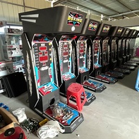 Mini machine de jeu de boxe à monnayeur, musicale, pour enfants, avec distributeur de cola et de prix, machine de divertissement de rue, machine de frappe, version anglaise