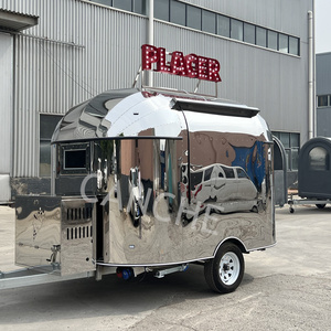 รถเข็นขายอาหารเคลื่อนที่ | น้ำหนักเบาขนส่งง่ายและเหมาะสำหรับการจำหน่ายบนถนนด้วยคุณสมบัติที่กำหนดเอง - Product Image 1