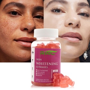 Collageen Private Label <span class=keywords><strong>Skin</strong></span> Lightening Gummies Hot Sale Candy <span class=keywords><strong>Whitening</strong></span> Vitamine D3 K2 Gummy Voor De Huid <span class=keywords><strong>Whitening</strong></span> Gummies - Product Image 1