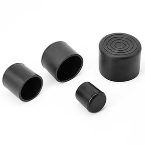 Vòng PVC ống cắm với cao su End <span class=keywords><strong>Cap</strong></span> tiêm đúc nhựa tay áo cho đồ nội thất và diy công nghiệp sử dụng - Product Image 2