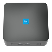 Mini PC Zkmagic N150 con LAN 2.5G, Alder Lake, Windows 11, Doble SSD M.2, Almacenamiento Híbrido Extensible, para Firewall, PVE, Gateway