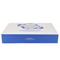Boîte d'emballage en papier écologique personnalisée pour pâtisserie, cupcakes, beignets, gâteaux et repas, avec logo, vente en gros