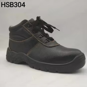 LXG, Bottes de travail industrielles en cuir imprimé <span class=keywords><strong>Barton</strong></span>, norme S3, anti-corrosion, anti-choc, chaussures de sécurité HSB302 - Product Image 4