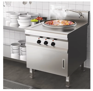 Four de cuisson de restaurant de chaudière de pâtes de cuiseur de nouilles de <span class=keywords><strong>six</strong></span> têtes commerciales de produits explosifs - Product Image 6