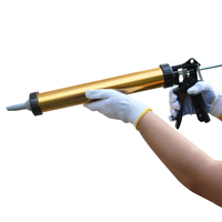 Pistolet à calfeutrer manuel professionnel de qualité industrielle OEM pour mastic silicone uréthane et colle souple GEOPHO – Garantie 3 ans