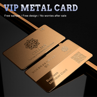 Kartu Nama Logam NFC Bentuk/Ukuran Kustom Murah dengan Desain Anda Sendiri Tahan Air untuk Penggunaan Hotel Berbagai Warna Tersedia
