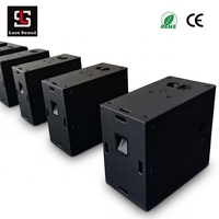BL30 Subwoofer Audio Professionnel 15 Pouces 2400W Néodyme 8 Ohm Actif, Grande Enceinte Basse 18 Pouces Sonorisation pour Barre de Son