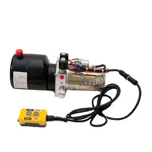 Motore a corrente continua 12v 24v 220v centralina idraulica per rimorchio pitter camion auto automobilistico, alimentatore motore idraulico