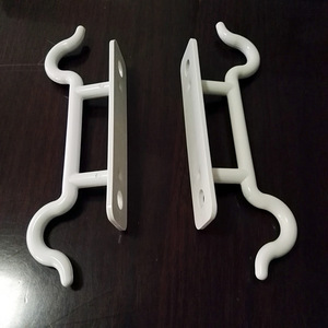 <b>Plastic</b> Urine Bag <b>Hook</b> White ABS Hospital Use Patient Bed Drainage <b>Hook</b> - Product Image 4