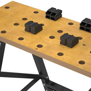 Banc de travail pour charpentier KAFUWELL WB3477, hauteur 78 cm, dimensions 60,5x63,5x78 cm, montage facile, faible MOQ pour les distributeurs et agents mondiaux - Product Image 3