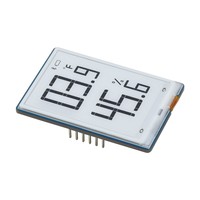 شاشة عرض إلكترونية مقاس 1.9 بوصة، 91 قطعة، ناقل I2C، مثالية لقياس درجة الحرارة والرطوبة، جهاز ترطيب الهواء، عداد رقمي