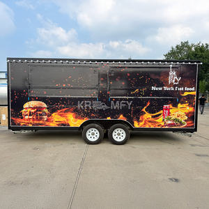 Remorque mobile rapide 2025 à vendre, camion de nourriture, chariot à glaces, chariot à pizza - Product Image 3