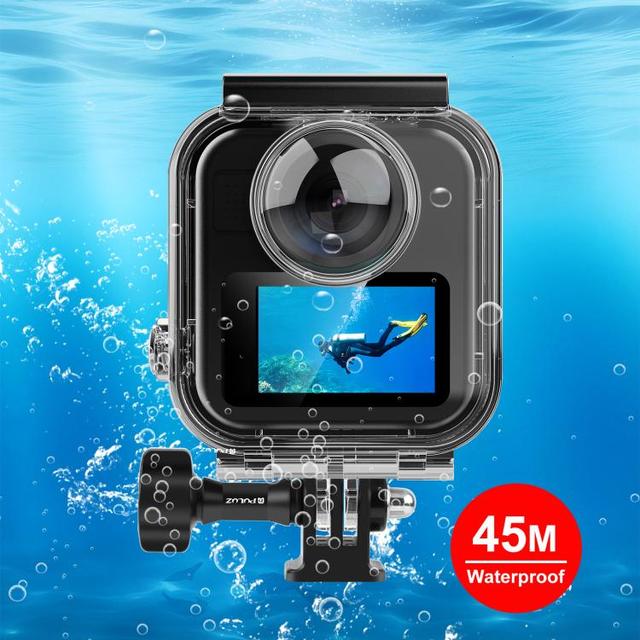 Wholesale For GoPro MAX2 PULUZ 45m Underwater Waterproof Housing Diving Case