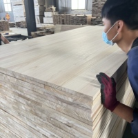Prix de gros Planches en bois de Paulownia massif 2000*1200*20mm pour supports funéraires