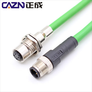 Conector <span class=keywords><strong>M12</strong></span> macho de 4 pines, código D, Ethernet, 100Mbps, <span class=keywords><strong>M12</strong></span> a <span class=keywords><strong>RJ45</strong></span> - Product Image 6