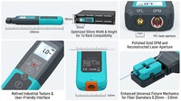 FTTH Quick Test Kit 4-in-1 RJ45 Fiber Identifier OPM VFL Portable High-Precision Network Installer Tool