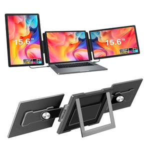 Nuevo en Stock: Monitor Portátil de 16 Pulgadas con Pantalla Triple, Pantalla IPS 16:10, Paneles Desmontables y Soporte Metálico Ajustable - Product Image 1