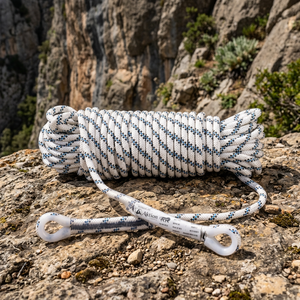 Cordon d'ancrage KERNMANTLE (10,5 mm) en nylon haute résistance, corde de sécurité réglable anti-chute avec anneau en D, personnalisable - Product Image 2