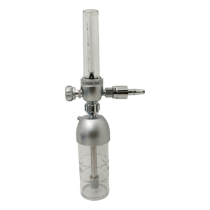 Oem Medische Apparatuur Aluminium Cilinder Luchtinhalator Gasstroommeters Zuurstofdrukregelaar Met 200Ml Luchtbevochtigerfles - Product Image 3