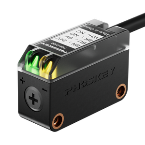 Фотоэлектрический датчик PG6-D300 10-300 мм, квадратный, оптический, диффузный, с подавлением заднего плёночного отражения, PNP NPN NO NC, 12-24В DC - Product Image 3