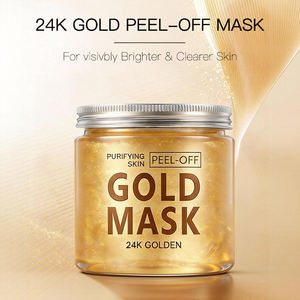 Masque Peel-Off Premium Personnalisé <span class=keywords><strong>Or</strong></span> 24K, Dissolvant de Points Noirs, Masque Purifiant à <span class=keywords><strong>l</strong></span>'Argile pour le Visage, Soin du Visage, Masque Nettoyant en Profondeur à <span class=keywords><strong>la</strong></span> <span class=keywords><strong>Boue</strong></span> - Product Image 1