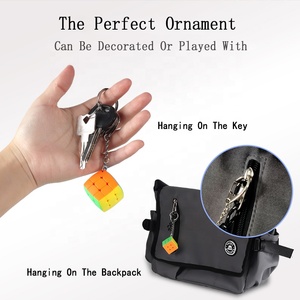 Sengso Hot Bán đồ chơi 3x3x3 mini Keychain ma thuật Cube cho trẻ em giáo dục câu đố - Product Image 4