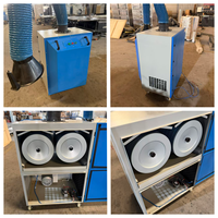 Extracteur de fumées de soudage compact à bras unique pour petite station de travail de soudage