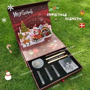 2022 nuova decorazione forniture calza scatola forniture-vecchio Set regalo Make Up Kit di marca cosmetici per bambini giocattolo cosmetici regali di natale
