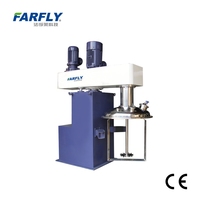 FARFLY couvercle anti-poussière FDT concentrique Double arbre agitateur mélangeur Dispersion Machine CE