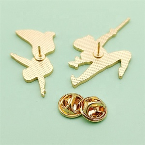 ตราสัญลักษณ์โลหะผสมสังกะสีเคลือบอ่อนลายดาวฮัวมู่หลานแบบกำหนดเอง - Product Image 4