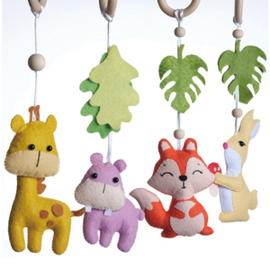 Новый продукт, деревянная рама для фитнеса, лесные животные, детские игрушки для занятий спортом, набор - Product Image 6