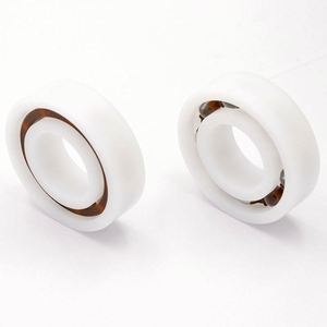 ตลับลูกปืนพลาสติก POM 6200 6201 6202 6203 6204 บูชตลับลูกปืนไนลอนพลาสติก ตลับลูกปืนแบบเงียบ - Product Image 1