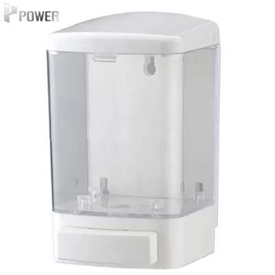 Dispenser Sabun Dipasang Di Dinding Tangan Cair Manual 1000Ml Plastik Atas Plastik ABS Harga Murah Dispenser Cairan Hotel Putih/Perak