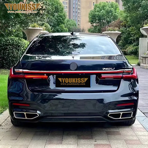 Ukiss parachoques de coche para 2016 a <span class=keywords><strong>2018</strong></span> <span class=keywords><strong>BMW</strong></span> <span class=keywords><strong>7</strong></span> Series G11/G12 actualización 19-22 G11/G12 M760 Kit de carrocería con capó Fender Grille faro - Product Image 6