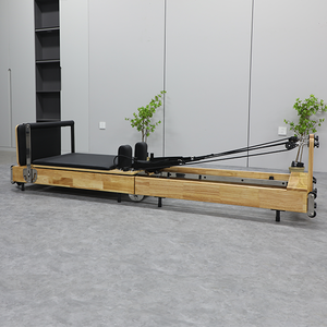 Equipo de Pilates SAERDE, Cama Reformer Profesional de Madera para Entrenamiento de Fuerza y Flexibilidad del Core, Cama de Pilates - Product Image 3