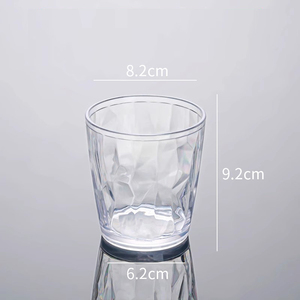 200ml 300ml 450ml verres incassables acrylique bière tasse hôtel eau tasse en plastique boissons tasses petit déjeuner lait <span class=keywords><strong>café</strong></span> eau tasse - Product Image 4