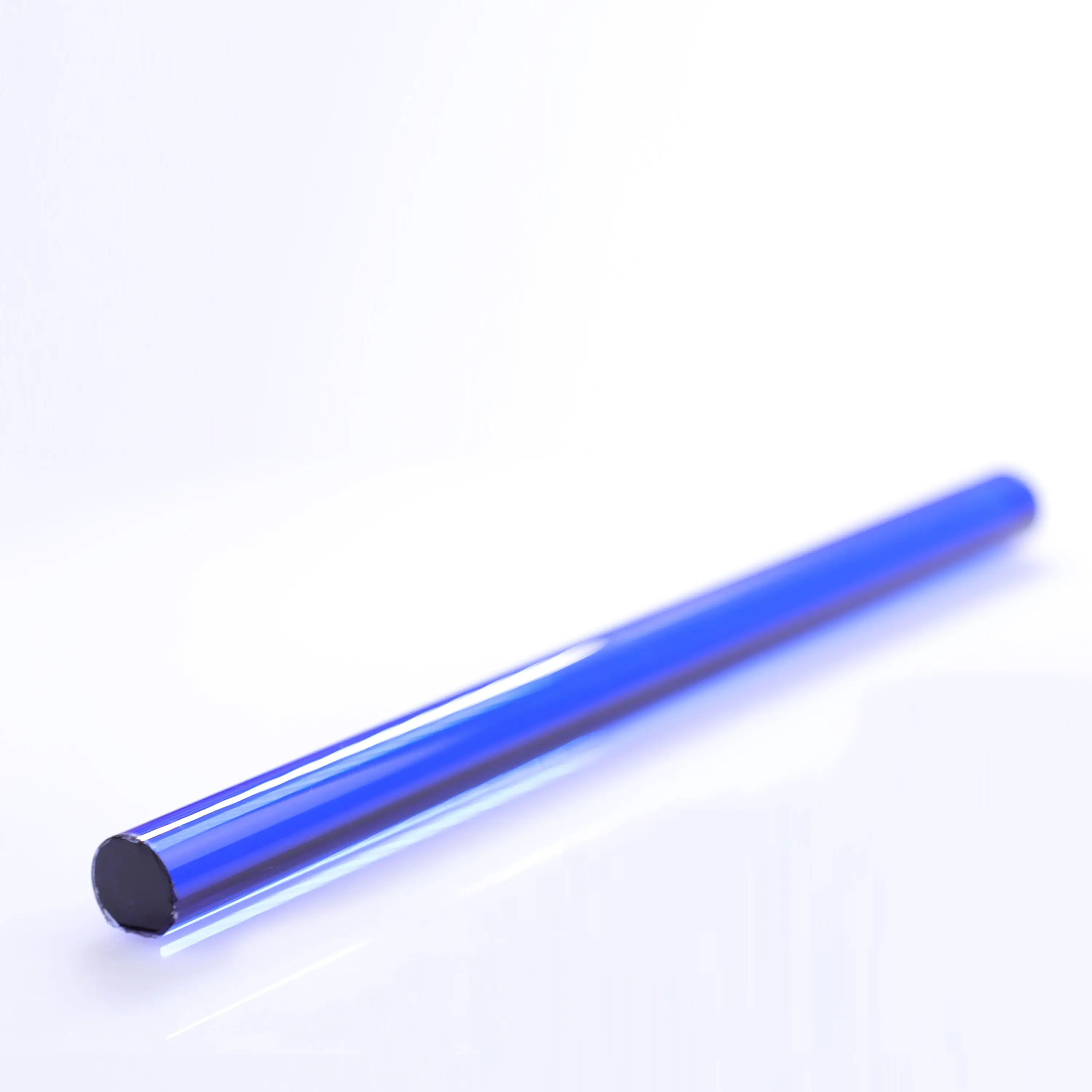 固体ムラーノ価格着色ホウケイ酸繊維青いガラス棒7Mmガラス棒