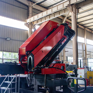 Grue à flèche articulée de 1 à 34 tonnes à haute efficacité opérationnelle, grue de chargement lourde de 20T montée sur camion, grue à flèche pliante hydraulique - Product Image 1