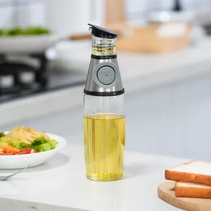 Prensa de vidro para medição de garrafas vazias de azeite de oliva garrafas de azeite personalizadas por atacado