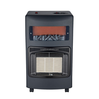 Chauffage radiant au propane en gros LUOQI, chauffage au gaz portable pour la maison, chauffage d'intérieur avec effet de flamme simulée