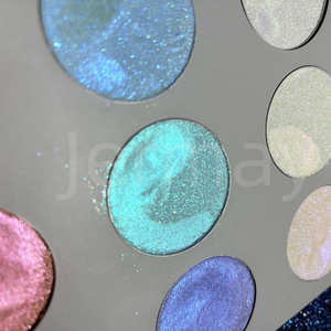 Aurora Fairy bedak padat lumpur basah Vegan Highlighter perunggu kecantikan tubuh bersinar 36mm palet Highlighter untuk rias - Product Image 5