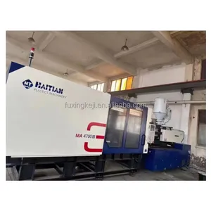 Used Haitian MA4700III 470ton servo motor injection molding machine plastic fruit basket small chair moulding machine