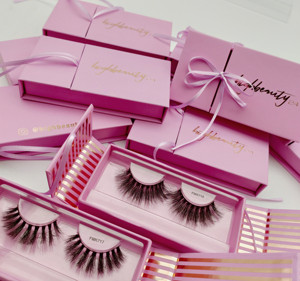 Tùy biến chuyên nghiệp thương hiệu riêng rỗng giấy Lash trường hợp lông mi bao bì hộp - Product Image 5